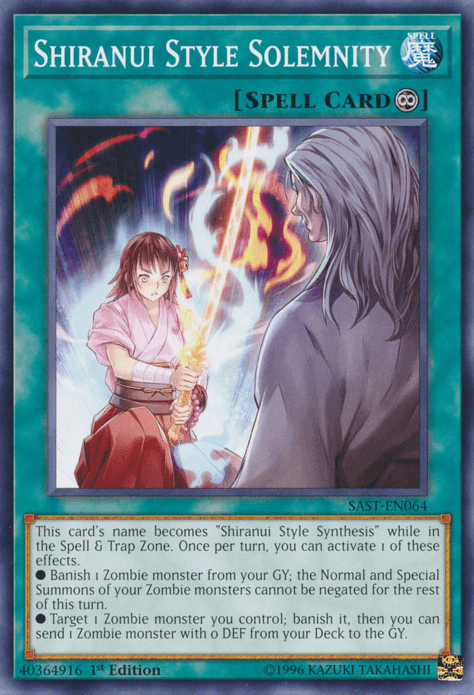 Shiranui Style Solemnity [SAST-EN064] Common - POKÉ JEUX
