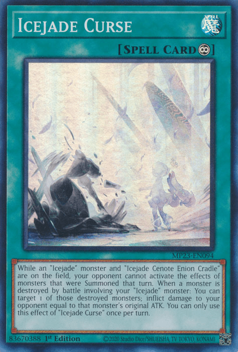 Icejade Curse [MP23-EN094] Super Rare - POKÉ JEUX