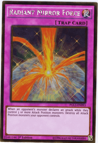 Radiant Mirror Force [PGL3-EN093] Gold Rare - POKÉ JEUX
