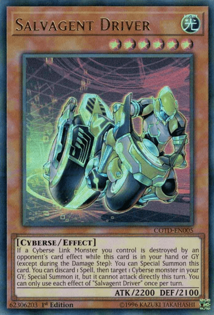 Salvagent Driver [COTD-EN005] Ultra Rare - POKÉ JEUX
