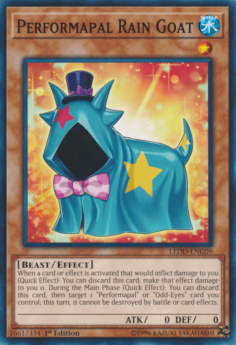Performapal Rain Goat [LEDD-ENC09] Common - POKÉ JEUX