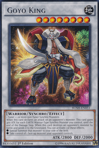Goyo King [BOSH-EN051] Rare - POKÉ JEUX