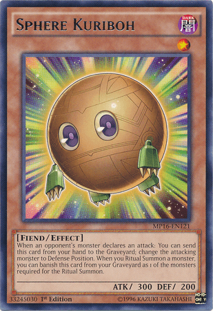 Sphere Kuriboh [MP16-EN121] Rare - POKÉ JEUX
