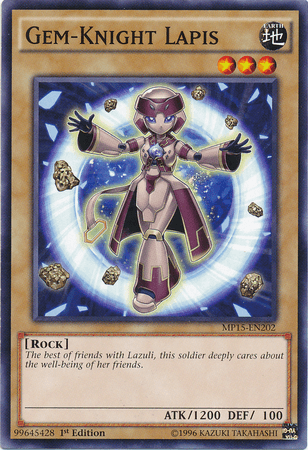 Gem-Knight Lapis [MP15-EN202] Common - POKÉ JEUX