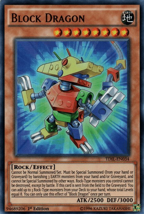 Block Dragon [TDIL-EN034] Ultra Rare - POKÉ JEUX