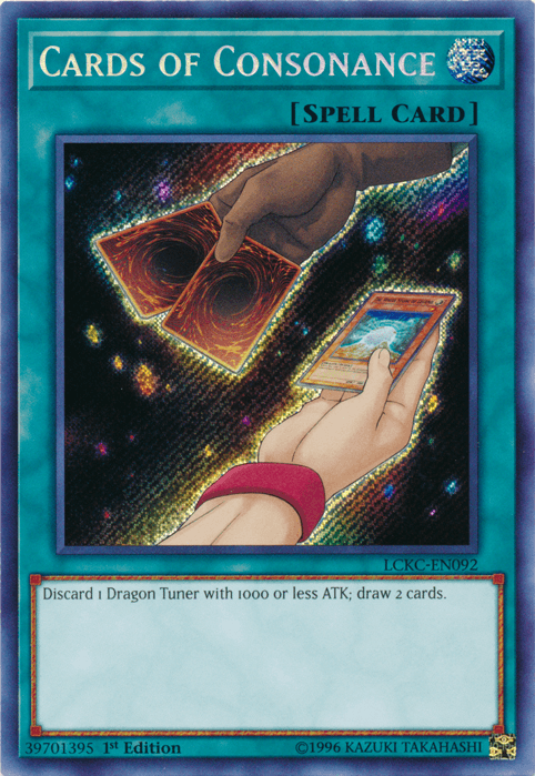 Cards of Consonance [LCKC-EN092] Secret Rare - POKÉ JEUX