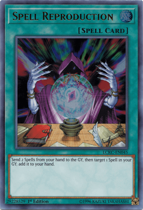 Spell Reproduction [LCKC-EN045] Ultra Rare - POKÉ JEUX