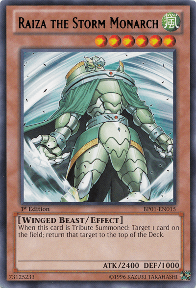 Raiza the Storm Monarch [BP01-EN015] Rare - POKÉ JEUX