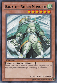 Raiza the Storm Monarch [BP01-EN015] Rare - POKÉ JEUX