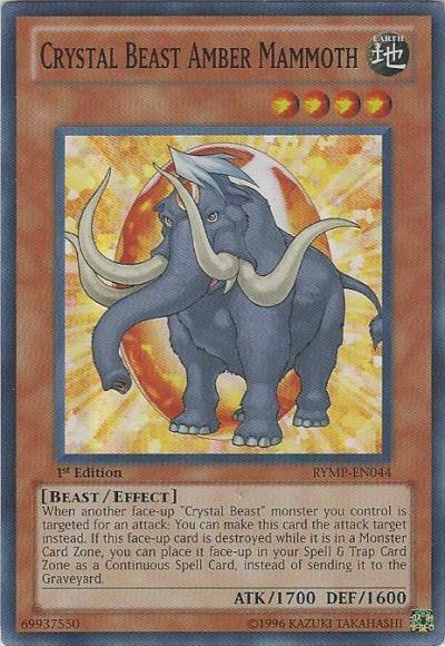 Crystal Beast Amber Mammoth [RYMP-EN044] Super Rare - POKÉ JEUX