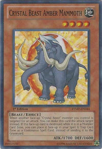 Crystal Beast Amber Mammoth [RYMP-EN044] Super Rare - POKÉ JEUX