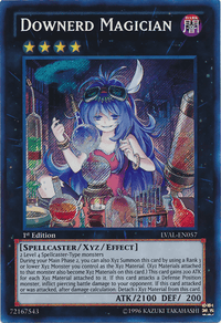 Downerd Magician [LVAL-EN057] Secret Rare - POKÉ JEUX