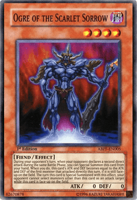 Ogre of the Scarlet Sorrow [ABPF-EN005] Super Rare - POKÉ JEUX