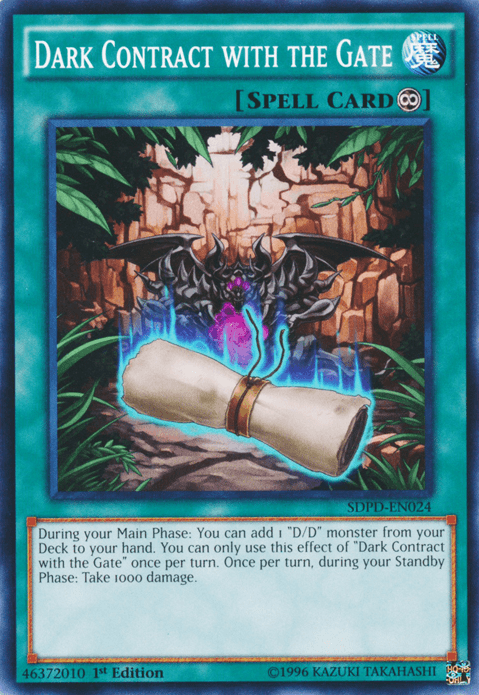 Dark Contract with the Gate [SDPD-EN024] Common - POKÉ JEUX