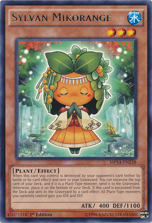 Sylvan Mikorange [MP14-EN238] Rare - POKÉ JEUX