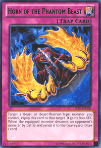 Horn of the Phantom Beast (Green) [DL15-EN020] Rare - POKÉ JEUX