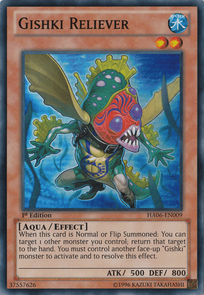Gishki Reliever [HA06-EN009] Super Rare - POKÉ JEUX