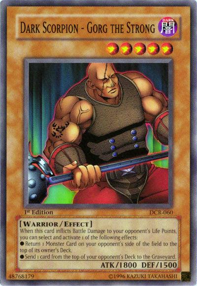 Dark Scorpion - Gorg the Strong [DCR-060] Common - POKÉ JEUX