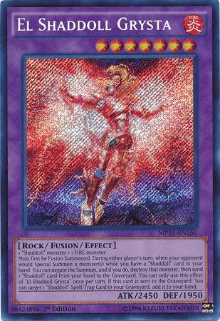 El Shaddoll Grysta [MP15-EN160] Secret Rare - POKÉ JEUX