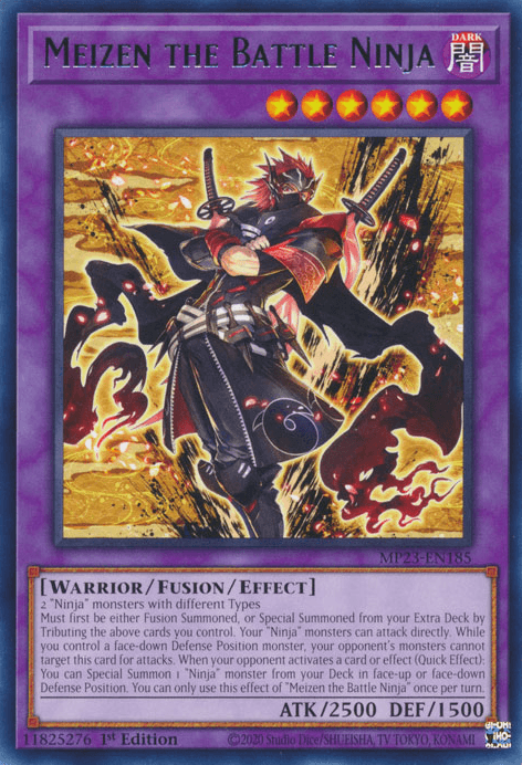 Meizen the Battle Ninja [MP23-EN185] Rare - POKÉ JEUX