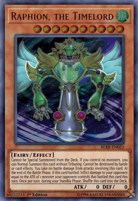 Raphion, the Timelord [BLRR-EN023] Ultra Rare - POKÉ JEUX