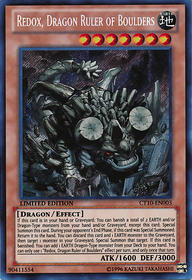 Redox, Dragon Ruler of Boulders [CT10-EN003] Secret Rare - POKÉ JEUX