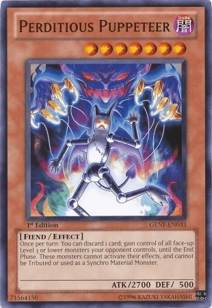 Perditious Puppeteer [GENF-EN033] Common - POKÉ JEUX