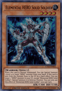 Elemental Hero Solid Soldier [CT15-EN003] Ultra Rare - POKÉ JEUX