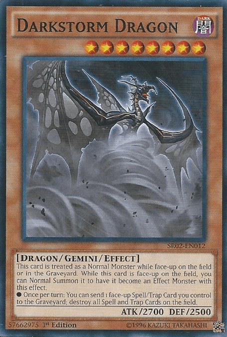 Darkstorm Dragon [SR02-EN012] Common - POKÉ JEUX