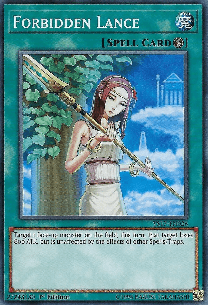 Forbidden Lance [YS17-EN026] Common - POKÉ JEUX