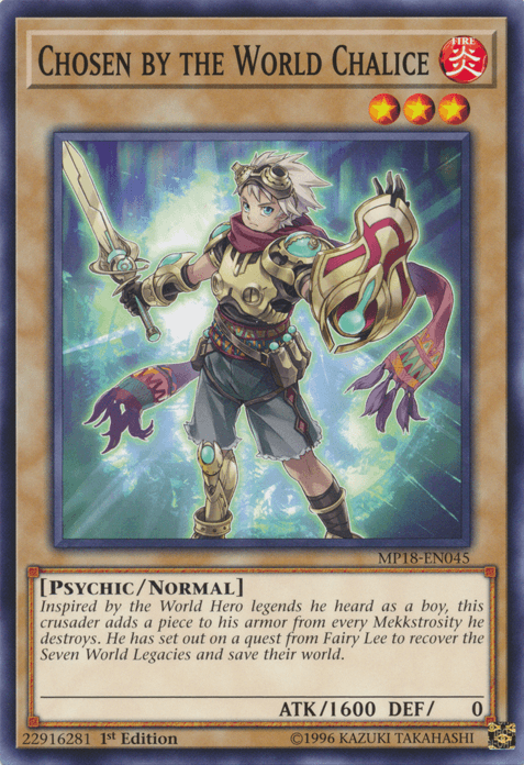Chosen by the World Chalice [MP18-EN045] Common - POKÉ JEUX