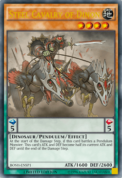 Steel Cavalry of Dinon [BOSH-ENSP1] Ultra Rare - POKÉ JEUX