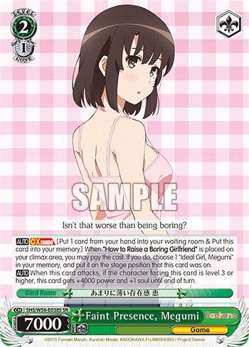 Faint Presence, Megumi [Saekano: How to Raise a Boring Girlfriend] - POKÉ JEUX