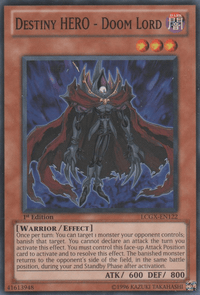Destiny HERO - Doom Lord [LCGX-EN122] Common - POKÉ JEUX