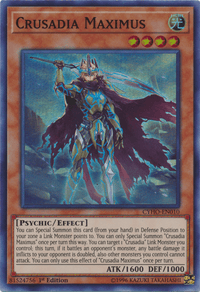 Crusadia Maximus [CYHO-EN010] Super Rare - POKÉ JEUX