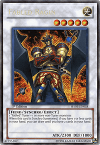 Fabled Ragin [HA03-EN058] Secret Rare - POKÉ JEUX