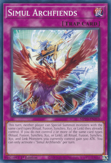 Simul Archfiends [MP23-EN213] Common - POKÉ JEUX