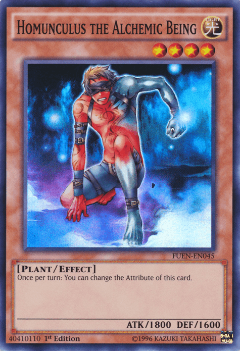 Homunculus the Alchemic Being [FUEN-EN045] Super Rare - POKÉ JEUX