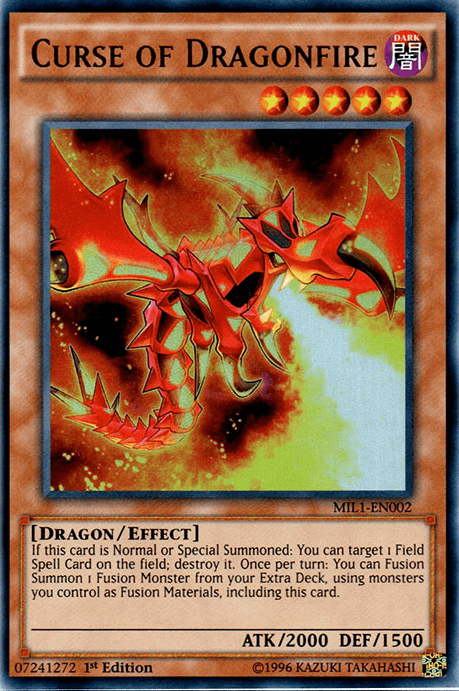 Curse of Dragonfire [MIL1-EN002] Ultra Rare - POKÉ JEUX