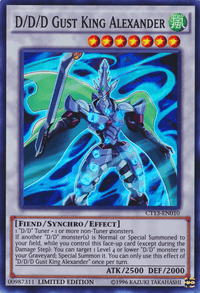 D/D/D Gust King Alexander [CT13-EN010] Super Rare - POKÉ JEUX