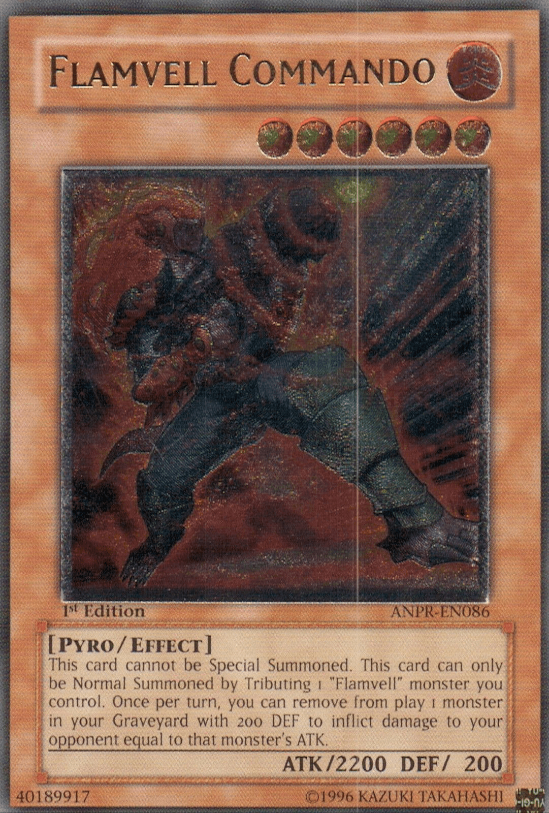 Flamvell Commando (UTR) [ANPR-EN086] Ultimate Rare - POKÉ JEUX