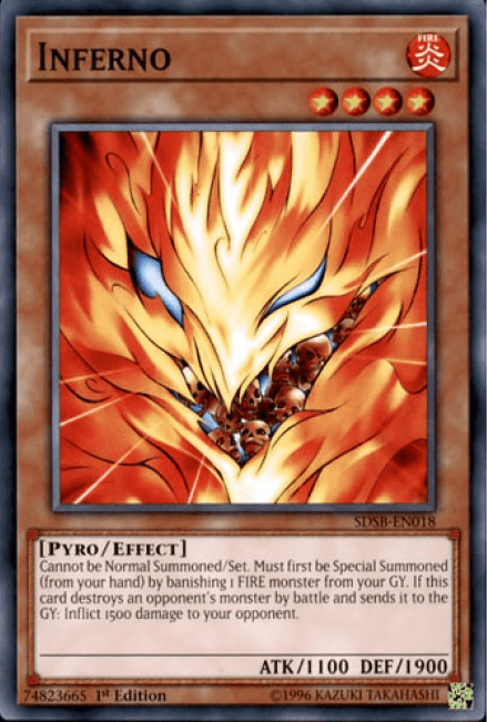 Inferno [SDSB-EN018] Common - POKÉ JEUX