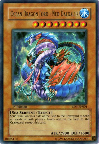 Ocean Dragon Lord - Neo Daedalus [SD4-EN001] Ultra Rare - POKÉ JEUX