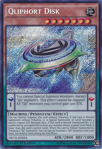 Qliphort Disk [NECH-EN024] Secret Rare - POKÉ JEUX
