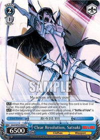 Clear Resolution, Satsuki [Kill La Kill Power Up Set] - POKÉ JEUX
