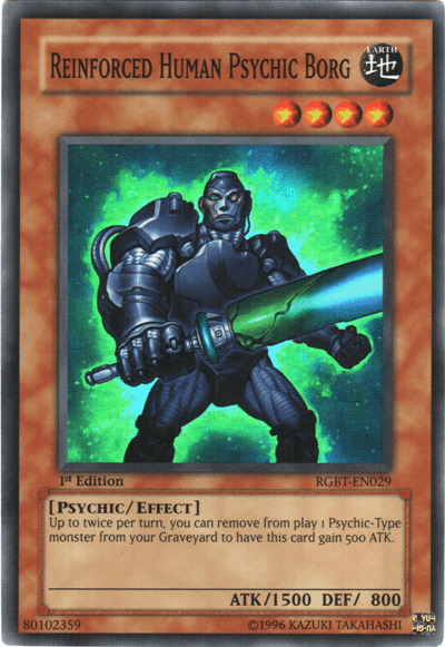 Reinforced Human Psychic Borg [RGBT-EN029] Super Rare - POKÉ JEUX