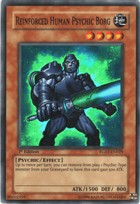 Reinforced Human Psychic Borg [RGBT-EN029] Super Rare - POKÉ JEUX