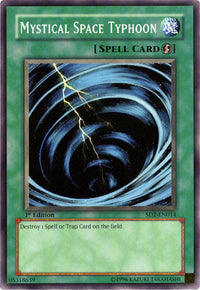 Mystical Space Typhoon [SD2-EN014] Common - POKÉ JEUX