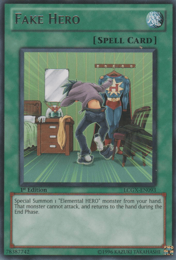 Fake Hero [LCGX-EN093] Rare - POKÉ JEUX