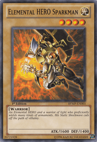 Elemental HERO Sparkman [RYMP-EN003] Common - POKÉ JEUX